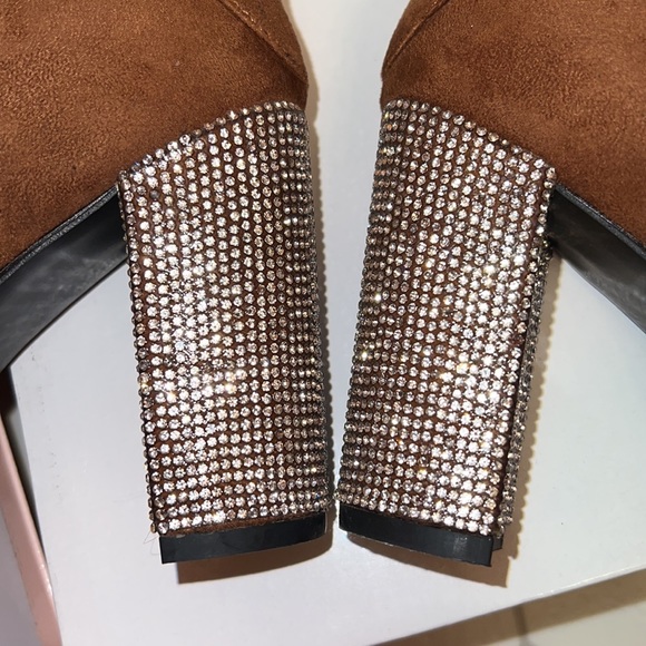 Rhinestone Booties - Picture 5 of 5